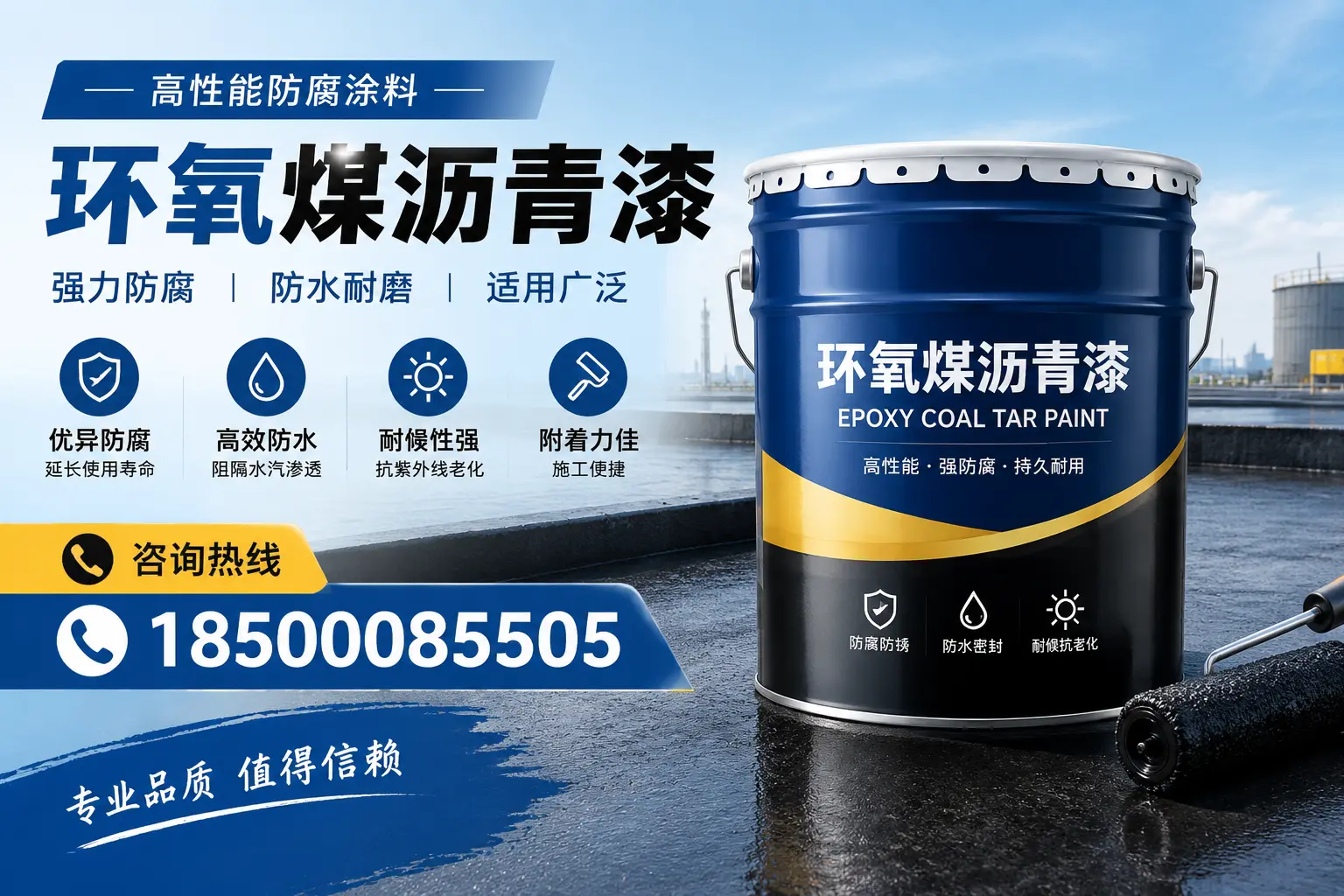 环氧煤沥青漆的主要成分与功能，驻马店用户深度了解